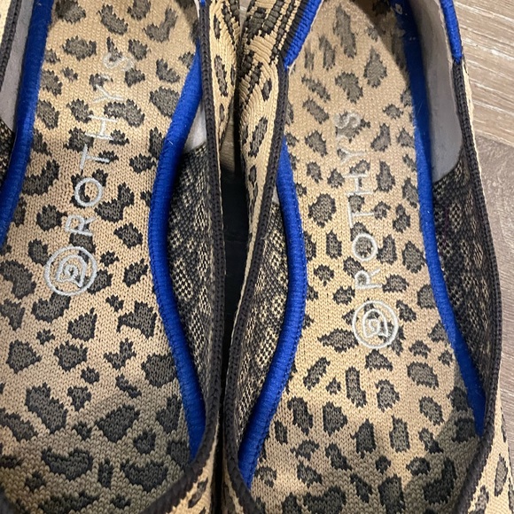 Cheetah Rothy's size 8.5 - Picture 3 of 6